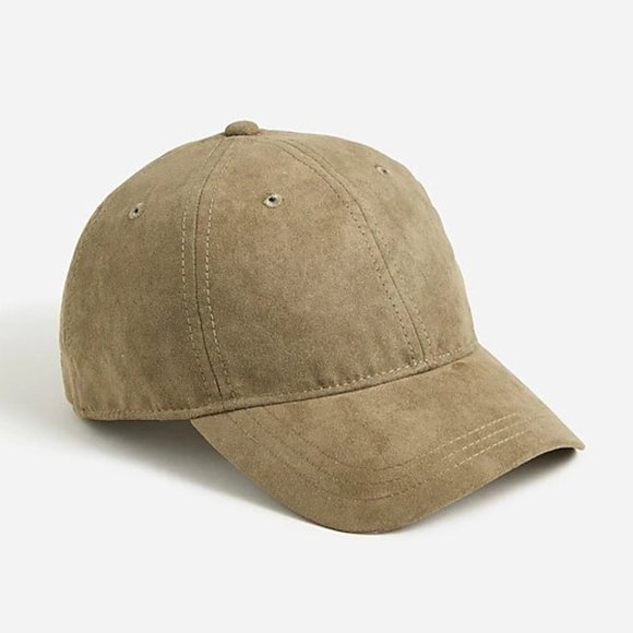 J. Crew Accessories - J. Crew Faux Suede Baseball Cap